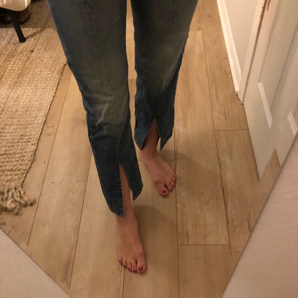 Frame Split Hem Denim - Picture 6 of 12